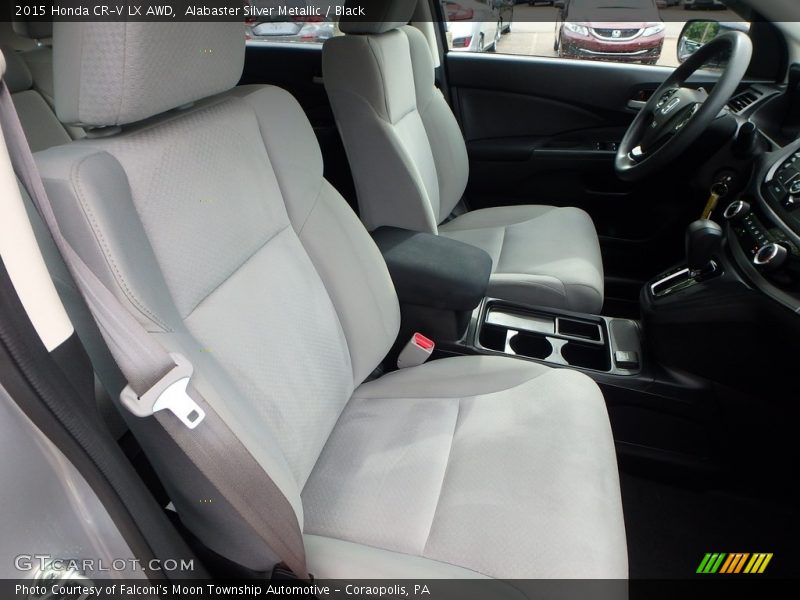 Alabaster Silver Metallic / Black 2015 Honda CR-V LX AWD