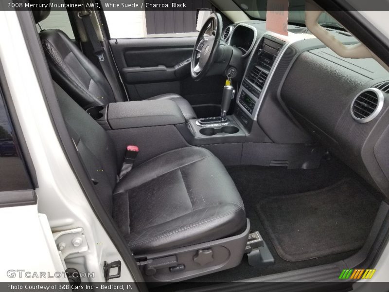 White Suede / Charcoal Black 2008 Mercury Mountaineer AWD