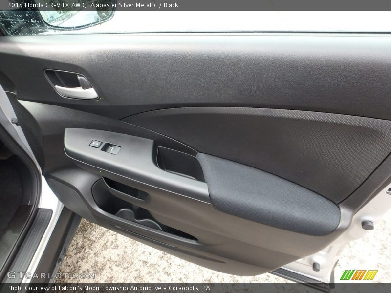 Alabaster Silver Metallic / Black 2015 Honda CR-V LX AWD