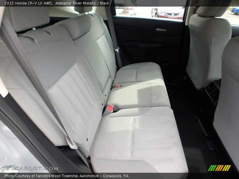 Alabaster Silver Metallic / Black 2015 Honda CR-V LX AWD