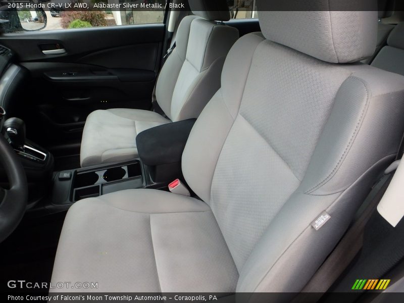 Alabaster Silver Metallic / Black 2015 Honda CR-V LX AWD