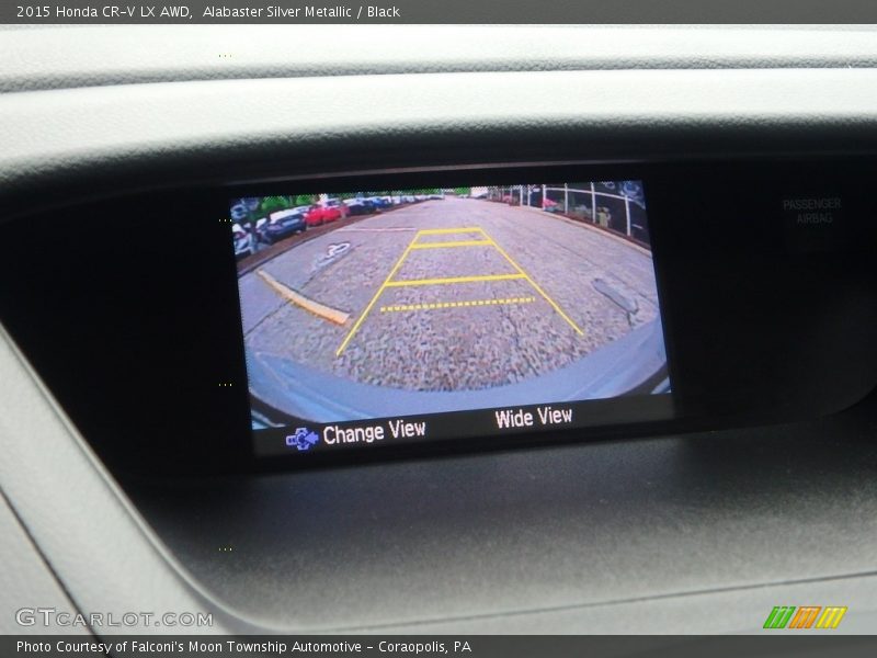 Alabaster Silver Metallic / Black 2015 Honda CR-V LX AWD