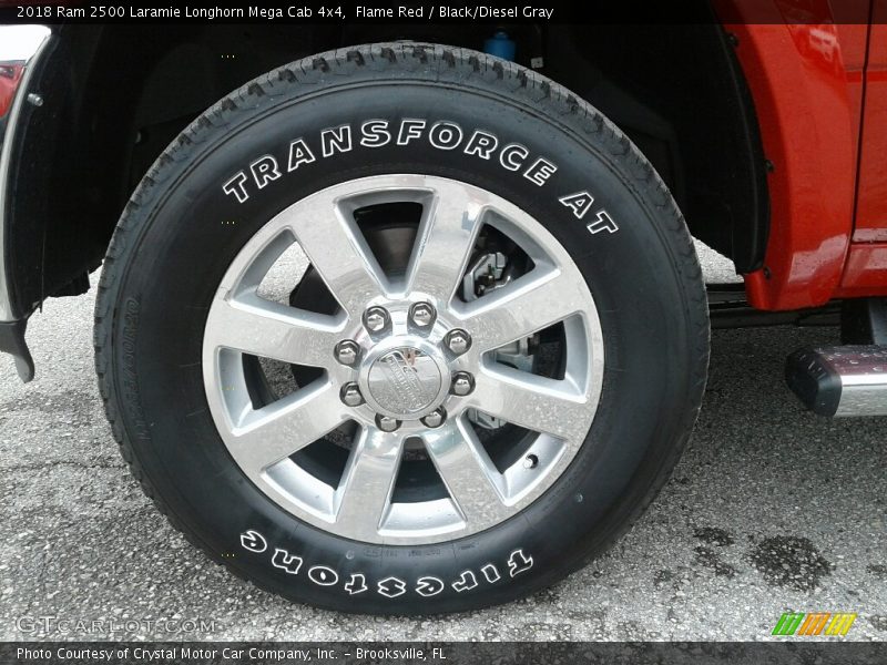  2018 2500 Laramie Longhorn Mega Cab 4x4 Wheel