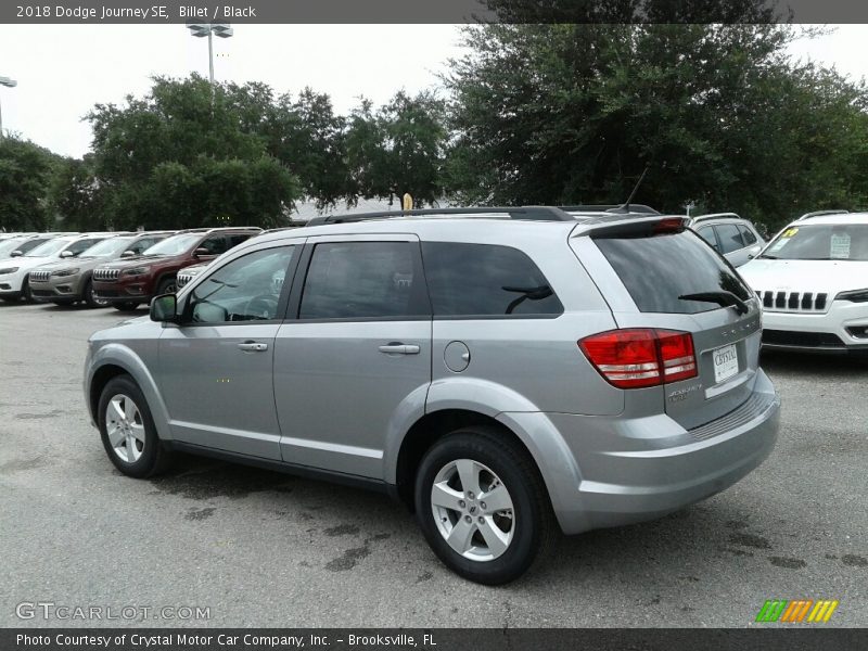 Billet / Black 2018 Dodge Journey SE