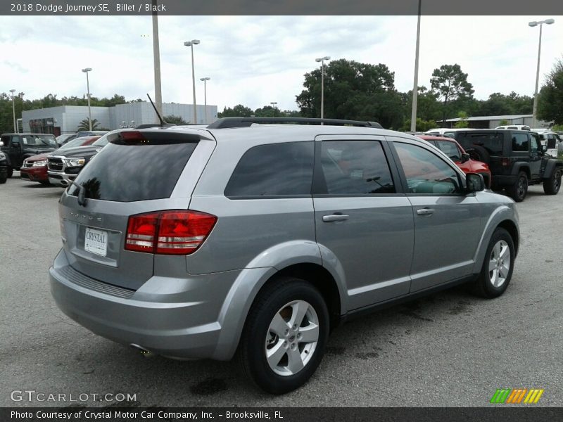 Billet / Black 2018 Dodge Journey SE