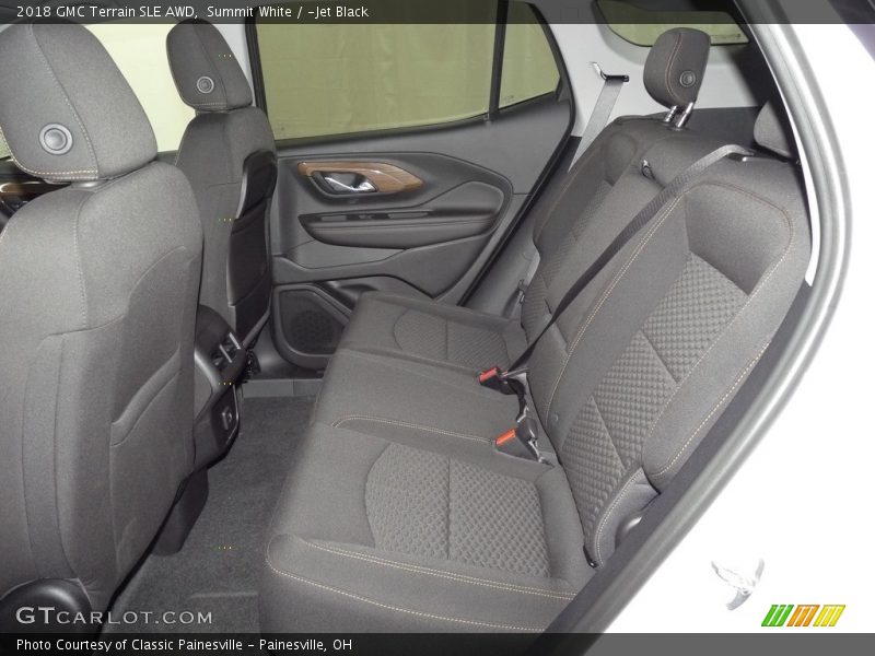 Summit White / ­Jet Black 2018 GMC Terrain SLE AWD