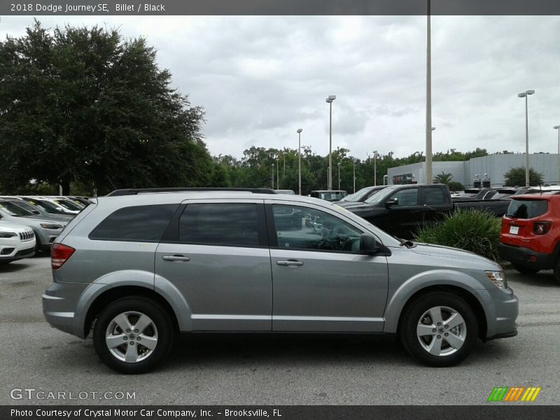 Billet / Black 2018 Dodge Journey SE