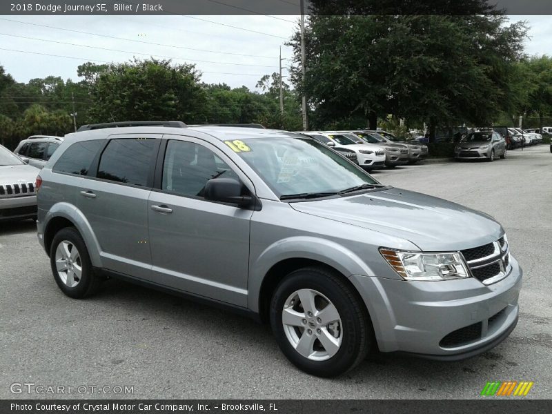 Billet / Black 2018 Dodge Journey SE