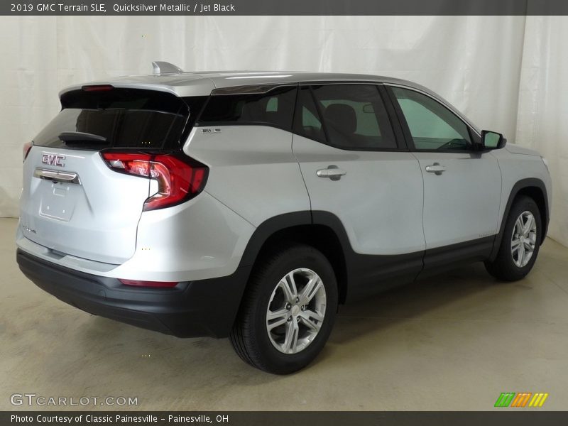Quicksilver Metallic / Jet Black 2019 GMC Terrain SLE