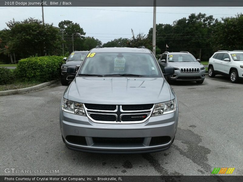Billet / Black 2018 Dodge Journey SE