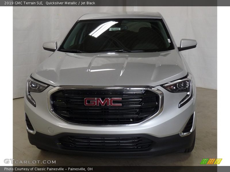 Quicksilver Metallic / Jet Black 2019 GMC Terrain SLE