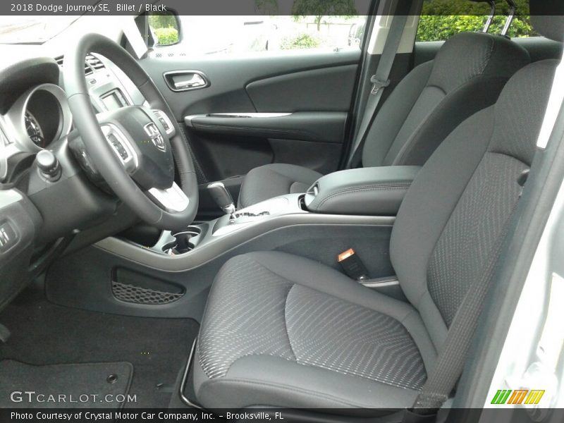 Billet / Black 2018 Dodge Journey SE