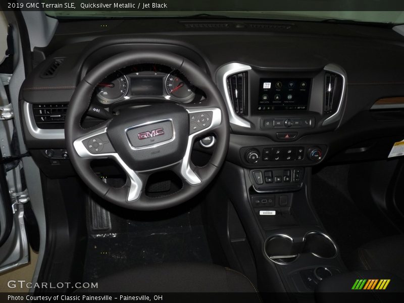 Quicksilver Metallic / Jet Black 2019 GMC Terrain SLE