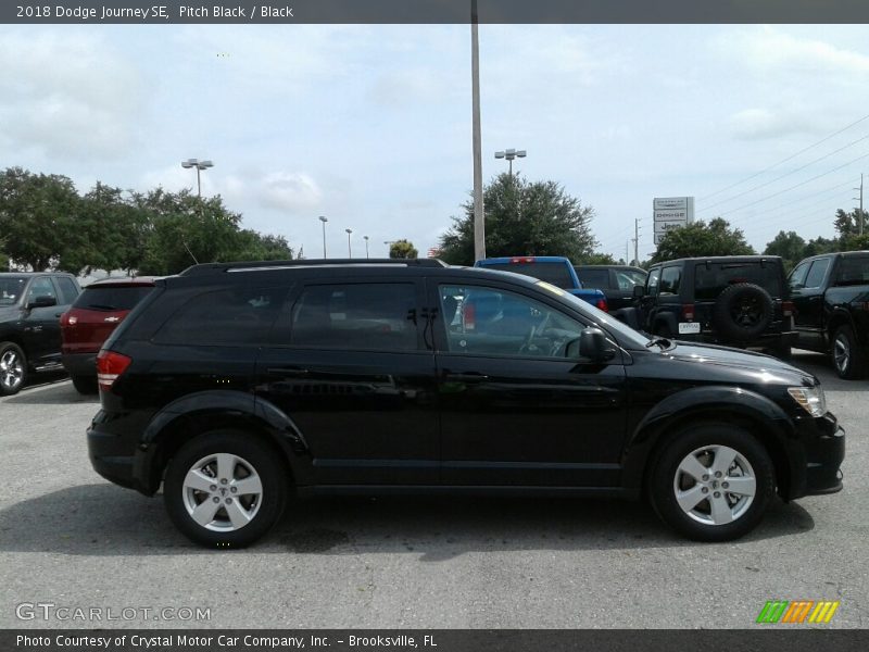 Pitch Black / Black 2018 Dodge Journey SE