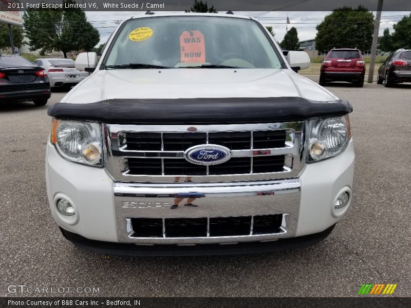 White Suede / Camel 2011 Ford Escape Limited V6