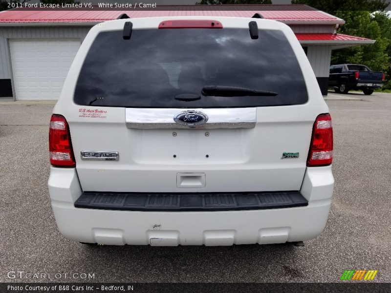 White Suede / Camel 2011 Ford Escape Limited V6