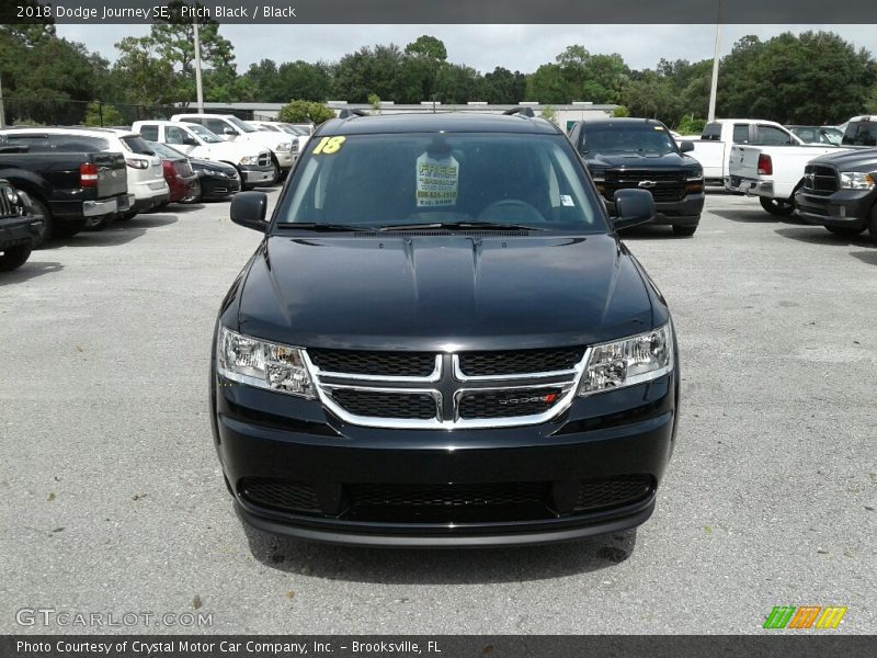 Pitch Black / Black 2018 Dodge Journey SE