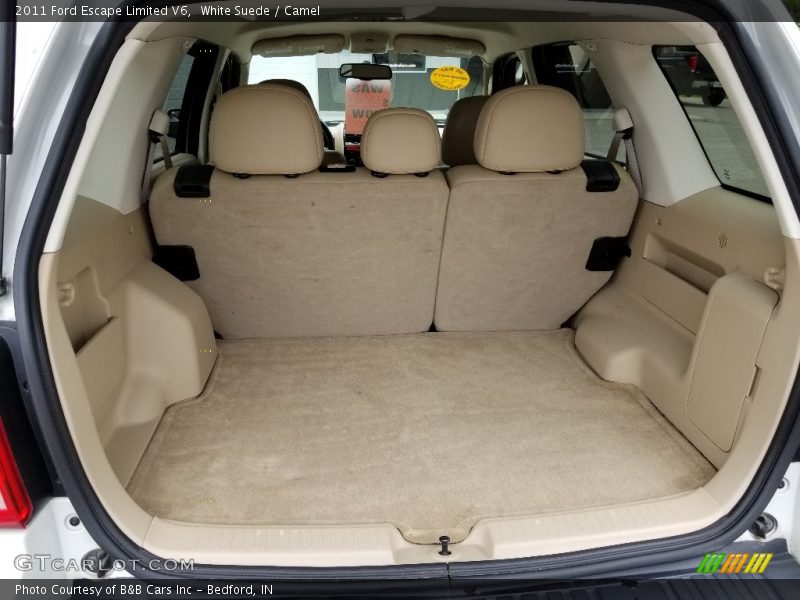 White Suede / Camel 2011 Ford Escape Limited V6