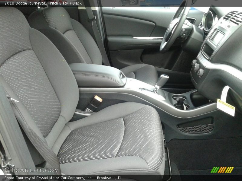 Pitch Black / Black 2018 Dodge Journey SE