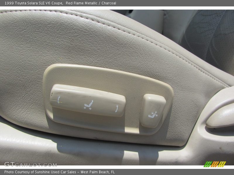Red Flame Metallic / Charcoal 1999 Toyota Solara SLE V6 Coupe