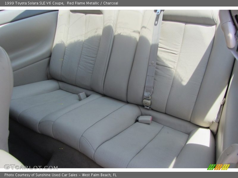 Red Flame Metallic / Charcoal 1999 Toyota Solara SLE V6 Coupe