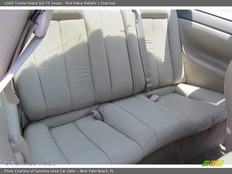 Red Flame Metallic / Charcoal 1999 Toyota Solara SLE V6 Coupe