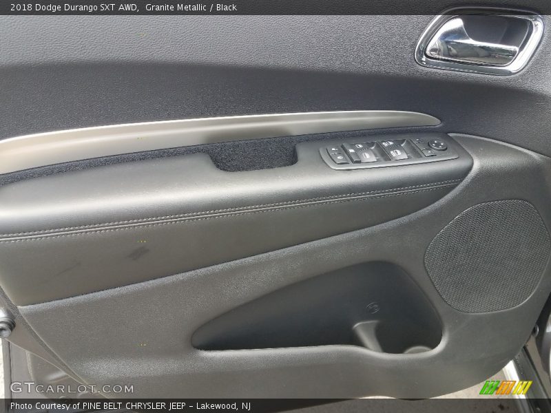 Granite Metallic / Black 2018 Dodge Durango SXT AWD