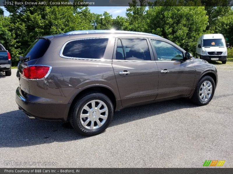 Cocoa Metallic / Cashmere 2012 Buick Enclave AWD