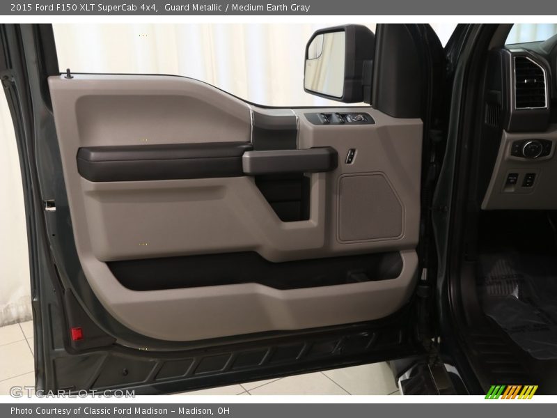 Guard Metallic / Medium Earth Gray 2015 Ford F150 XLT SuperCab 4x4