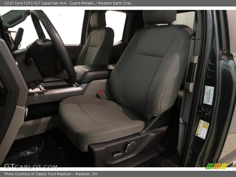 Guard Metallic / Medium Earth Gray 2015 Ford F150 XLT SuperCab 4x4
