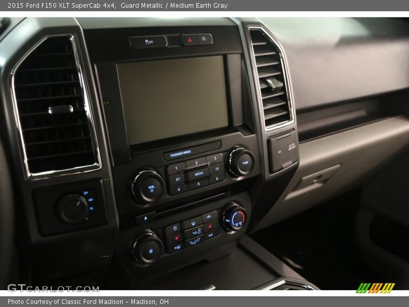 Guard Metallic / Medium Earth Gray 2015 Ford F150 XLT SuperCab 4x4