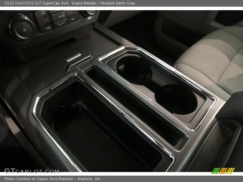Guard Metallic / Medium Earth Gray 2015 Ford F150 XLT SuperCab 4x4