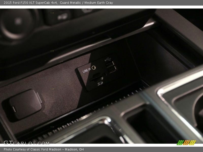 Guard Metallic / Medium Earth Gray 2015 Ford F150 XLT SuperCab 4x4