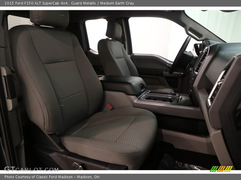 Guard Metallic / Medium Earth Gray 2015 Ford F150 XLT SuperCab 4x4