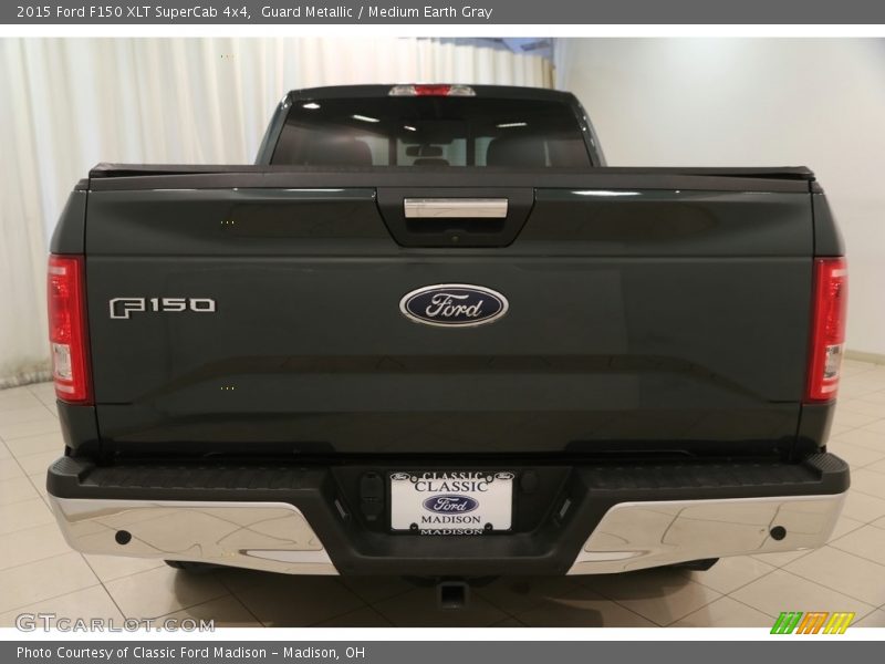 Guard Metallic / Medium Earth Gray 2015 Ford F150 XLT SuperCab 4x4