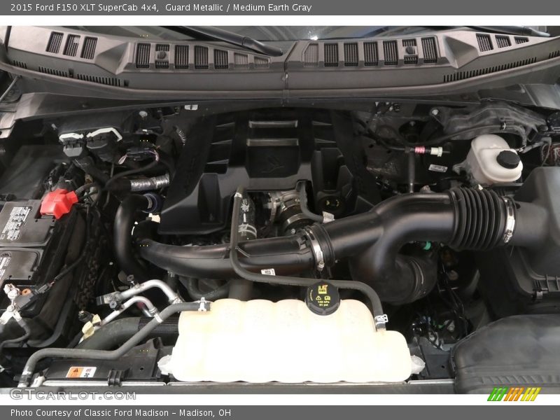 Guard Metallic / Medium Earth Gray 2015 Ford F150 XLT SuperCab 4x4