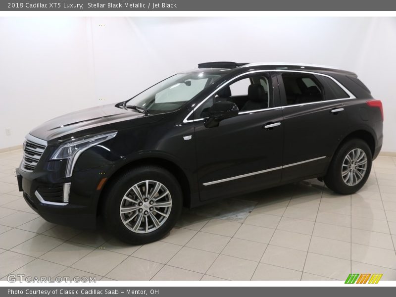 Stellar Black Metallic / Jet Black 2018 Cadillac XT5 Luxury