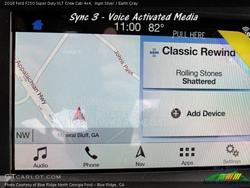 Ingot Silver / Earth Gray 2018 Ford F250 Super Duty XLT Crew Cab 4x4