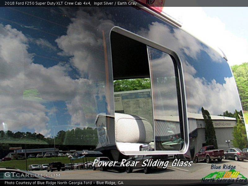 Ingot Silver / Earth Gray 2018 Ford F250 Super Duty XLT Crew Cab 4x4