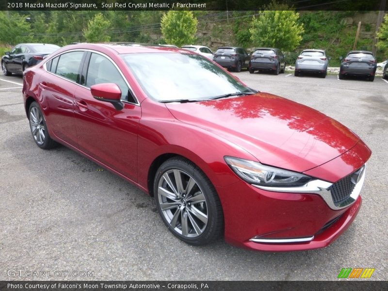 Soul Red Crystal Metallic / Parchment 2018 Mazda Mazda6 Signature