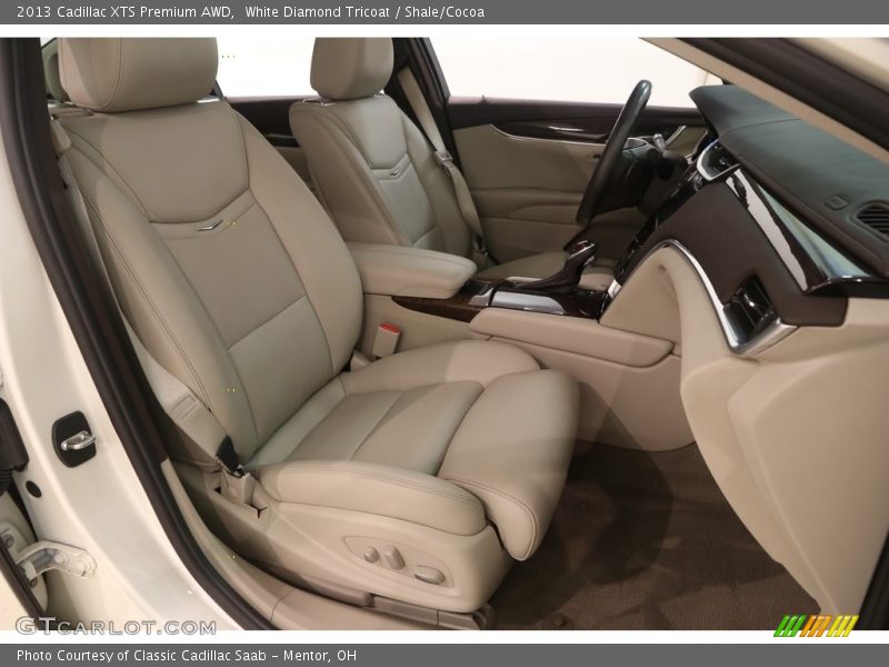 White Diamond Tricoat / Shale/Cocoa 2013 Cadillac XTS Premium AWD