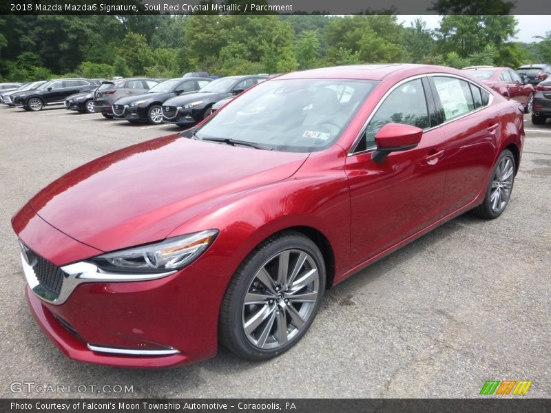 Soul Red Crystal Metallic / Parchment 2018 Mazda Mazda6 Signature