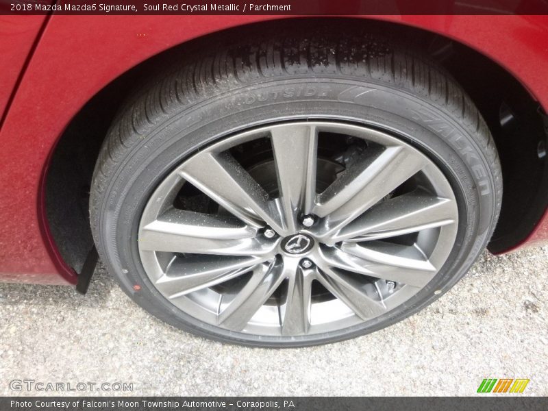 Soul Red Crystal Metallic / Parchment 2018 Mazda Mazda6 Signature