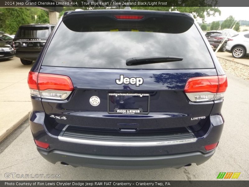 True Blue Pearl / New Zealand Black/Light Frost 2014 Jeep Grand Cherokee Limited 4x4
