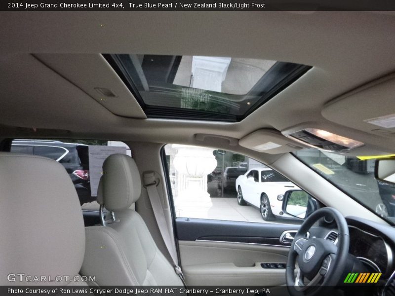 True Blue Pearl / New Zealand Black/Light Frost 2014 Jeep Grand Cherokee Limited 4x4