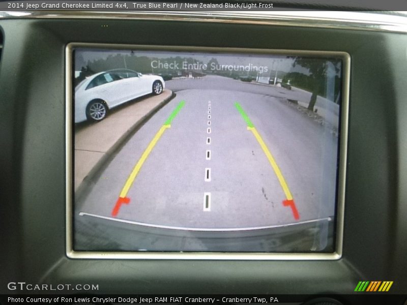 True Blue Pearl / New Zealand Black/Light Frost 2014 Jeep Grand Cherokee Limited 4x4