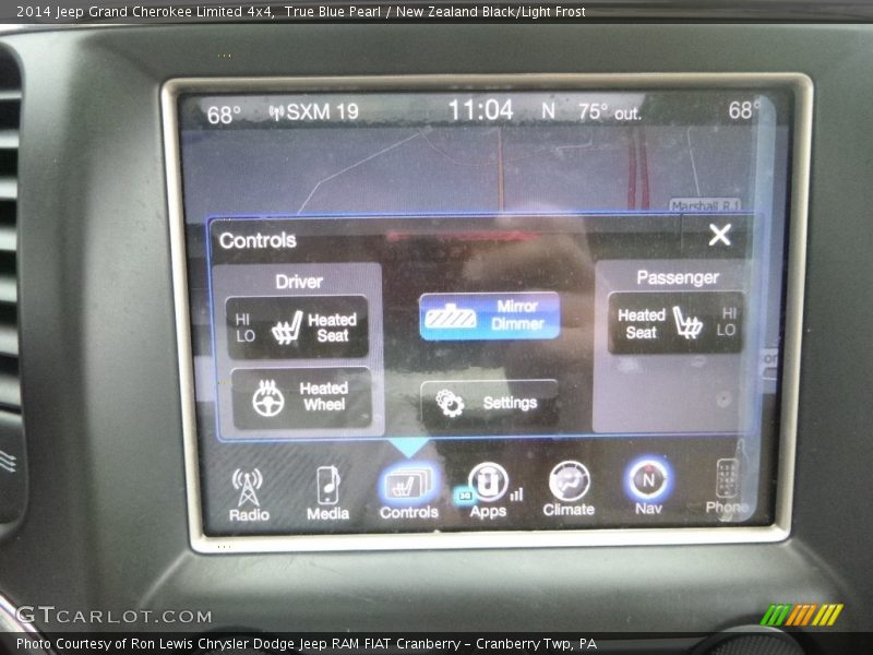 True Blue Pearl / New Zealand Black/Light Frost 2014 Jeep Grand Cherokee Limited 4x4