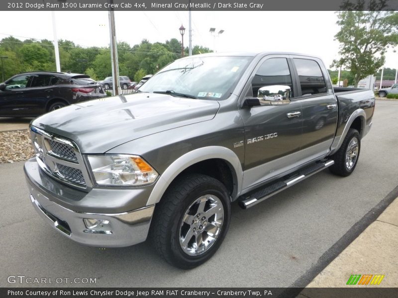 Mineral Gray Metallic / Dark Slate Gray 2012 Dodge Ram 1500 Laramie Crew Cab 4x4