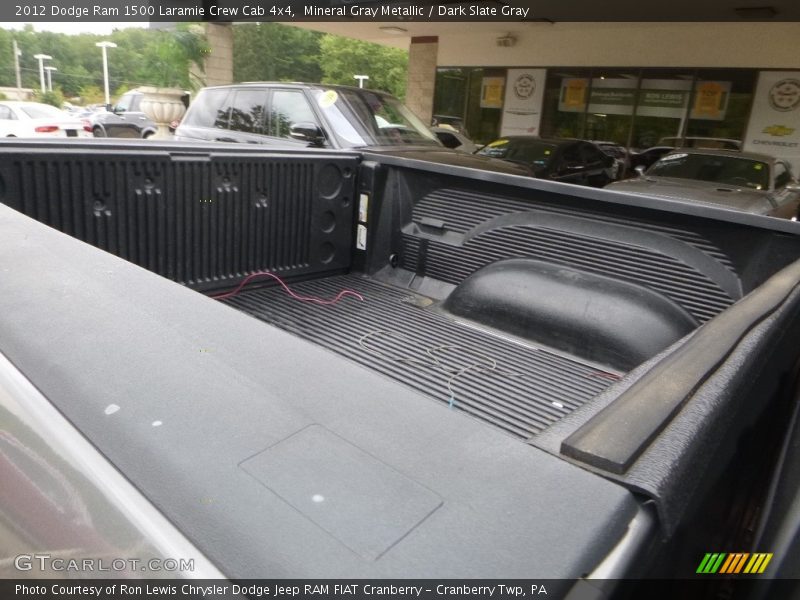 Mineral Gray Metallic / Dark Slate Gray 2012 Dodge Ram 1500 Laramie Crew Cab 4x4