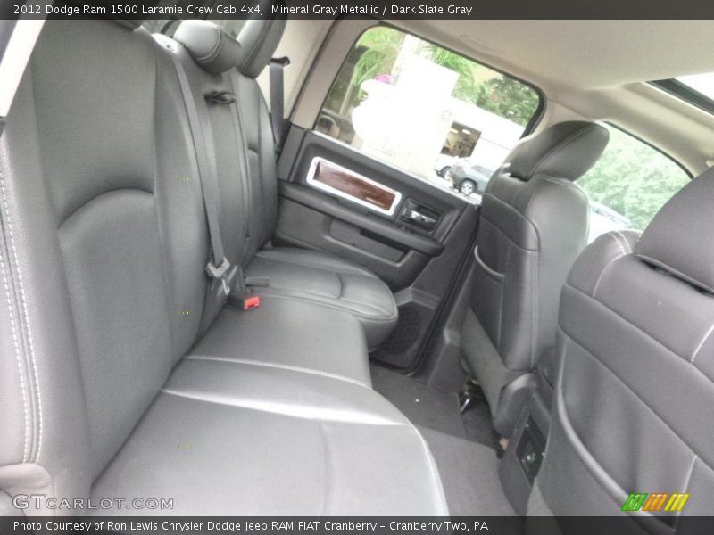 Mineral Gray Metallic / Dark Slate Gray 2012 Dodge Ram 1500 Laramie Crew Cab 4x4